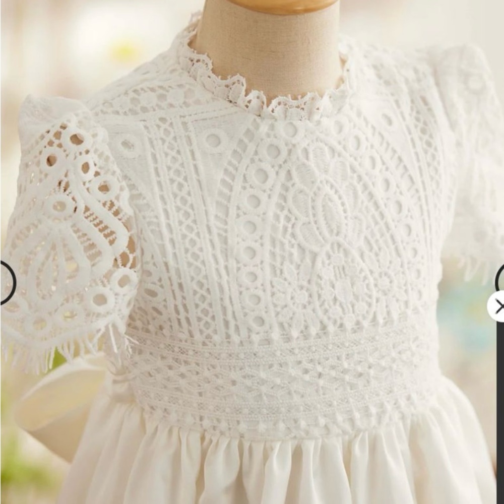 First Communion/Flower girl Lace dress - Kids Formal Dress